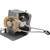 Jaspertronics™ OEM Lamp & Housing for The Optoma UHD65-B Projector with Original High-Quality bulb inside - 240 Day Warranty