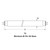 Ushio America G4T5 low pressure mercury arc UV lamp 3000013