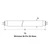 Ushio America G16T5 low pressure mercury arc UV lamp 3000311
