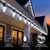Jaspertronics C9 LED Cool White Christmas string lights, 40 bulbs, 10 meters / 32.81 feet long