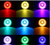 Jaspertronics™ PAR38 20W Color Changing LED Floodlight Smart Light Bulb with Voice Control or IR Remote Control. E26/E27 Base perfect for Lawn, Landscape, and Parties!