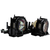 Original Inside Lamp & Housing TwinPack for the Panasonic PT-DZ770LK Projector with Phoenix bulb inside - 240 Day Warranty