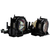 Original Inside Lamp & Housing TwinPack for the Panasonic PT-D6000LS Projector with Phoenix bulb inside - 240 Day Warranty