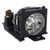 Jaspertronics™ OEM Lamp & Housing for The Hitachi PJ-LC9 Projector with Original High-Quality bulb inside - 240 Day Warranty