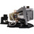 Jaspertronics™ OEM Lamp & Housing for The Optoma DX611ST Projector with Original High-Quality bulb inside - 240 Day Warranty