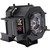Jaspertronics™ OEM Lamp & Housing for The Epson Powerlite 83+ Projector with Original High-Quality bulb inside - 240 Day Warranty