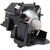 Jaspertronics™ OEM Lamp & Housing for The Epson Powerlite 83+ Projector with Original High-Quality bulb inside - 240 Day Warranty