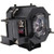 Jaspertronics™ OEM Lamp & Housing for The Epson Powerlite 83+ Projector with Original High-Quality bulb inside - 240 Day Warranty