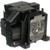 Jaspertronics™ OEM Lamp & Housing for The Epson EB-X130 Projector with Original High-Quality bulb inside - 240 Day Warranty