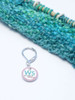 Wrong Side (WS) Pink Stitch Marker Wrong Side (WS) Pink Stitch Marker