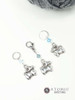 Ram stitch marker TRIOs set of 3 - 4mm, 7mm, Clip Ram stitch marker TRIOs set of 3 - 4mm, 7mm, Clip