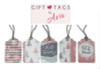 Hello Winter Card Gift Tag Set - 5 tags