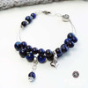 Lapis Lazuli Counting Abacus Bracelet Row Counter