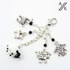Like Herding Sheep...Bag Charm with Removable Stitch Markers