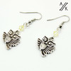 Owl & Crystal Earrings