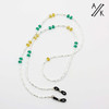 Beaded Glasses Spectacle Holder Chain - Golden Waves
