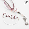 'Crocheter' Tree Decoration with Stitch Marker