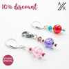 Set of 3 Pink, Purple, Red Stitch Markers Removable - Studio Special