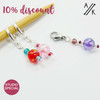 Set of 3 Pink, Purple, Red Stitch Markers Removable - Studio Special
