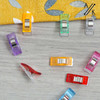 Mixed Colour Magic Sewing Garment Clips x 10