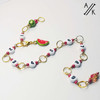 **SECONDS**Watermelon Gold Numbered Chain 99 Row Counter