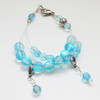 Aqua Moonstone Counting Abacus Bracelet Row Counter