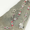 The Robin & The Birdhouse Silver Numbered Knitting Chain 99 Row Counter