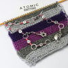 The Robin & The Birdhouse Silver Numbered Knitting Chain 99 Row Counter