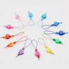 Flower Rainbow Knitting Stitch Marker Loopers - Set of 12 - Mystery Set