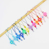Flower Rainbow Knitting Stitch Marker Loopers - Set of 12 - Mystery Set