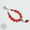 Mini 1-9 Numbered Repeat Section Row Counter - Rouge