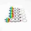 Rainbow Cast On Numbered Counting Knitting Stitch Markers - Choose your numbers
