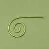 Springtime Green Aluminium Small Spiral Circular Cable Needle Stitch Holder x 1 - Choose Size