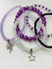 Lilac - Beaded Bracelet Making Kit - 5 Stacking Bracelets (Age 6+)