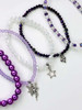 Lilac - Beaded Bracelet Making Kit - 5 Stacking Bracelets (Age 6+)