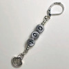 Counting Stitch Markers Gemstone & Silver Shell Knitting | Numbered Stitch Markers - MYM set of 10-100