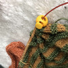 4 'Peony Bloom' MIX Stitch Locker Cord Stop for Circular Knitting Needles up to 5mm | Atomic Knitting
