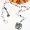 Row Counter - Dreaming of the Sea Numbered 99 Row Chain Counter for Knitting- SIZE 4mm OR 7mm | Atomic Knitting