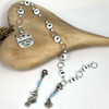 Row Counter - Dreaming of the Sea Numbered 99 Row Chain Counter for Knitting- SIZE 4mm OR 7mm | Atomic Knitting