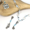 Row Counter - Dreaming of the Sea Numbered 99 Row Chain Counter for Knitting- SIZE 4mm OR 7mm | Atomic Knitting