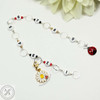 Row Counter - Ladybird & Daisy 99 Row Chain Counter for Knitting- SIZE 4mm OR 7mm | Atomic Knitting