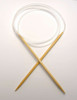 1 x 100cm Circular Knitting Needle with flexible colour cord | UK Sizes | Choose Size