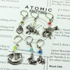 Zoo Set of 6 Stitch Markers and tin | Make Your Mark
