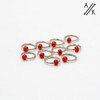 Really Red Jewel Knitting Stitch Markers