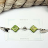 Art Deco Lime Sweater Cardigan Shawl Clip Pin Fastener UK