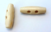 Toggle Duffle Wooden Button - light - 35mm x 1