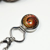 Fire Tiger Magnetic Portuguese Knitting Pin with double detachable hooks
