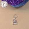 Silver Castle Crochet Knitting Stitch Markers x 1