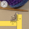 Silver Dragon Crochet Knitting Stitch Markers x 1