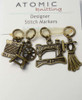 Bronzed Mixed Sewing Set - Set of 4 stitch markers